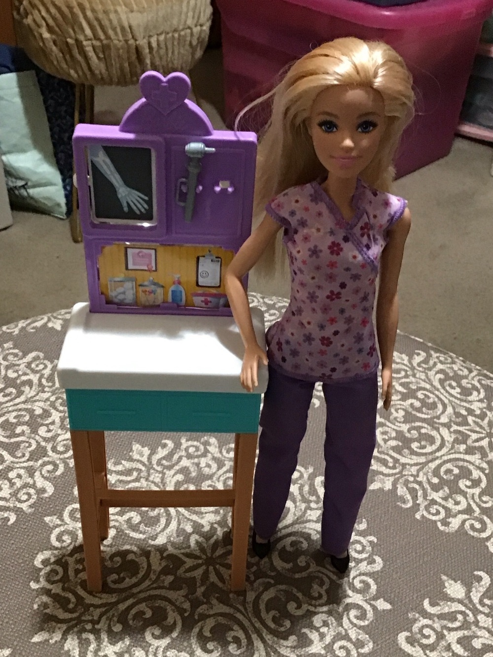 Doctor Barbie with Medical Station